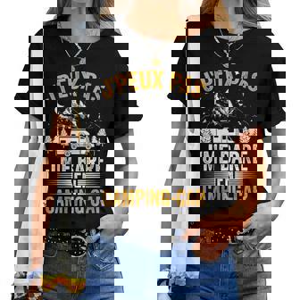 Je Peux Pas J'me Barre En Camping-Car Cadeau Pour Un Campeur T-shirt femme - Cadeauxyz
