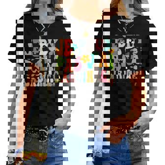 J'peux Pas J'ai Jardinage Humour Pour Jardinier Groovy T-shirt femme - Cadeauxyz