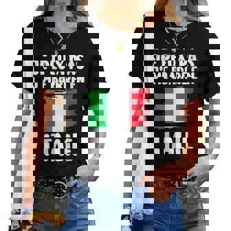 J'peux Pas J'me Barre En Italieoyage Cadeau T-shirt femme - Cadeauxyz