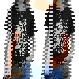 Just A Girl Who Loves Ghost Hunting Ghost Hunter Women Women T-shirt - Thegiftio