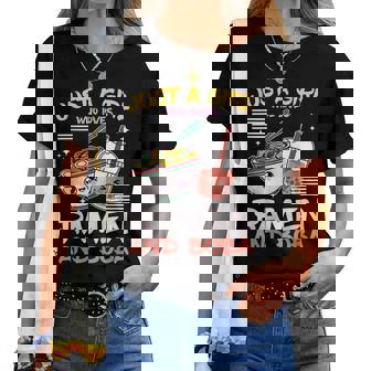 Just A Girl Who Loves Ramen And Boba Bubble Tea Japanese Women T-shirt - Thegiftio