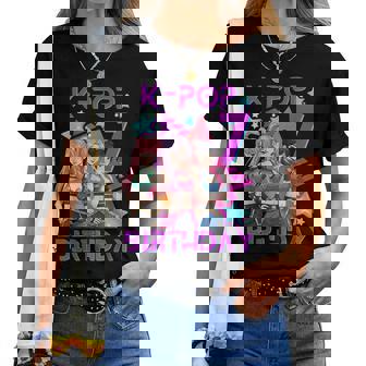 K-Pop K-Pop 7E Anniversaire Fille 7 Ans T-shirt femme - Cadeauxyz