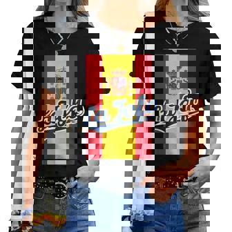 La Jefa España Bandera Bandera Española Arte Camiseta de mujer - Regaloses