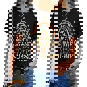 La Meilleure Fleuriste Du Monde Cadeau Pour Fleuriste T-shirt femme - Cadeauxyz