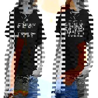 Let Me Ask My Wife ay Husband Life ユーモア レディースTシャツ - Kawaiitshirt