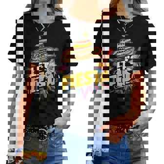 Let's Fiesta Cinco De Mayo Fête Mexicaine Let's Fiesta T-shirt femme - Cadeauxyz