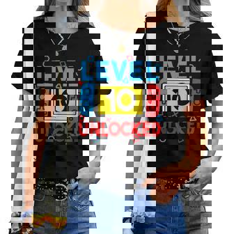 Level 10 Unlocked Gamer 10Th Birthday Video Game Boys Girls Women T-shirt - Thegiftio