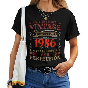 Leyenda Desde 1986 Para Hombres Es Papá Mamá 1986 36 Años Camiseta de mujer - Regaloses