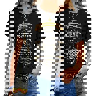 Leyendas Noviembre 1975 Hombre 50 Años Cumpleaño Camiseta de mujer - Regaloses