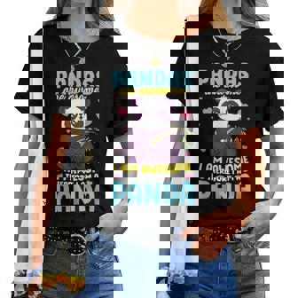 Los Divertidos Pandas Pandaon Impresionantes Por Lo Tanto Yooy Un Panda Camiseta de mujer - Regaloses