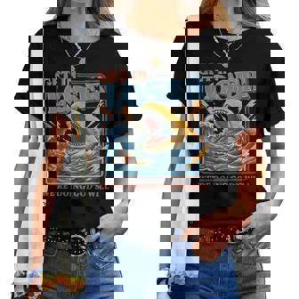 Get In Loser We're Doing God's Will Christian Bible Women T-shirt | Mazezy