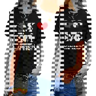 I Love My Emo Girlfriend Amo La Mia Ragazza Emo Maglietta da donna - Novitaregali