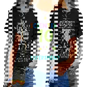 Mad Scientist Is 10 Lets Experiment 10Th Birthday Boys Girls Women T-shirt - Thegiftio