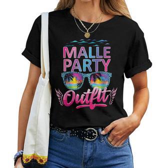 Malle Party Gruppen Frauen Mallorca Outfit Damen Party T-shirt Frauen - Geschenkecke