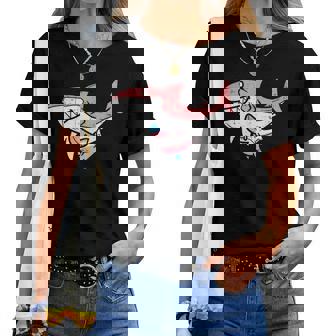 Mamahark Transgender Trans Pride Flag Lgbt Animal Maglietta da donna - Novitaregali