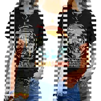 Mamasaurus T-Rex Dinosaurio Día De La Madre Mamá Madre Dino Camiseta de mujer - Regaloses