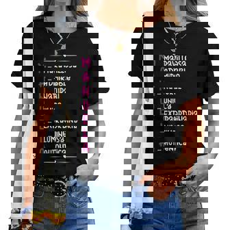 Manuela Regalo Personalizado Nombre Manuela Chica Camiseta de mujer - Regaloses