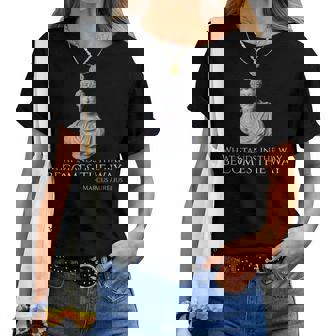 Marco Aurelio Filosofiatoicismo Antica Roma Maglietta da donna - Novitaregali