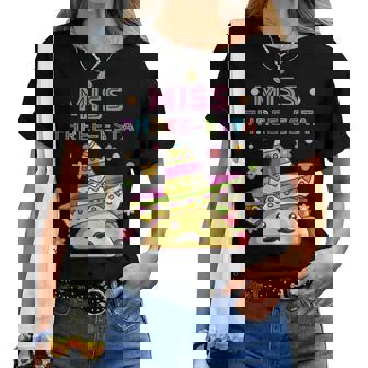 Miss Three-Esta Mexican Fiesta Taco 3Rd Birthday Outfit Women T-shirt - Thegiftio