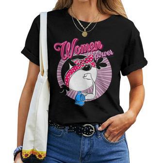 Muxote Power 8M 8 De Marzo Dia De La In Mangas Camiseta de mujer - Regaloses