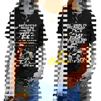 Ne Me Dérangez Je Pêche Me Donner Une Bière Pêcheur T-shirt femme - Cadeauxyz