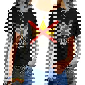 No Kings Patriotic Liberty Women T-shirt | Mazezy