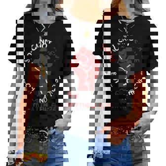 No Puedeservir A Dios Y Al Dinero Cristianoocialista Cuello Camiseta de mujer - Regaloses