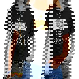 Offizielleschlaf Giraffechlafen Chillen T-shirt Frauen - Seseable