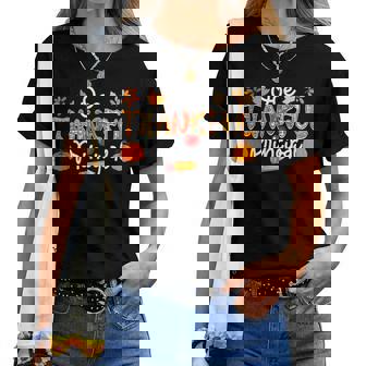 One Thankful Principal Thanksgiving Fall Costume Proud Job Women T-shirt | Mazezy