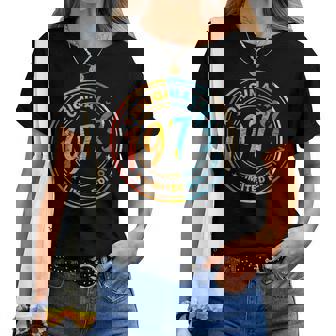 Original 1973Intage Anniversaire 53 Ans Pour Hommes S T-shirt femme - Cadeauxyz