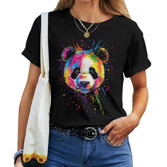 Oso Panda Gigante Amor Lindo Oso Panda Camiseta de mujer - Regaloses