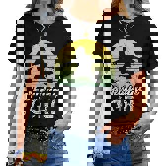 Parachutisme Fille Drôle Mignonkydive S T-shirt femme - Cadeauxyz