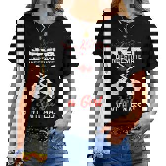 Per Bassista Donne Regalo Appasionati Musica Maglietta da donna - Novitaregali