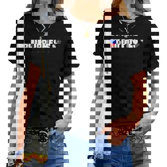 Philippines Flag Heart Pride Philippines Kid レディースTシャツ - Kawaiitshirt