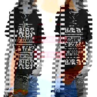 Phrase Drôle Personnalisée Humour Pour Chianteanessa T-shirt femme - Cadeauxyz