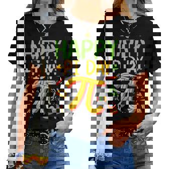 Pi Day Math Teacher March 14Th Happy Pi Day 314 Pi レディースTシャツ - Kawaiitshirt