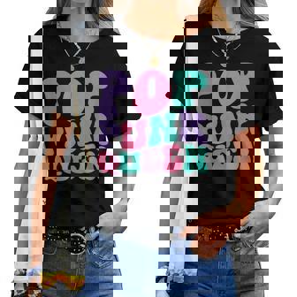 Pop Punk Queen Rétrointage Ondulé Groovy T-shirt femme - Cadeauxyz