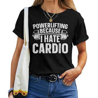 Powerlifting For Powerlifter Power Lifting Women T-shirt - Thegiftio