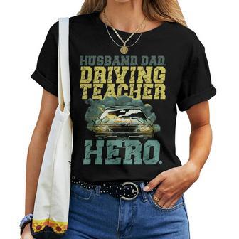 Profesor De Autoescuela Driving Teacher Dad Camiseta de mujer - Regaloses