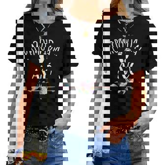 Promovida A Avo Portugués Abuela Embarazo Anuncio Camiseta de mujer - Regaloses