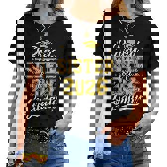 Proud Sister Of A 2026 Graduate Class Of 2026 Graduation Women T-shirt - Thegiftio