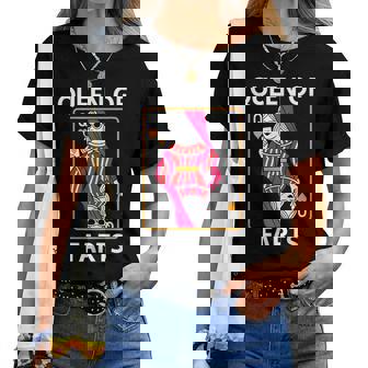 Queen Of Farts Carte À Jouer Humoristiqueans Charnière Inscription Dad Blague Gag Meme T-shirt femme - Cadeauxyz