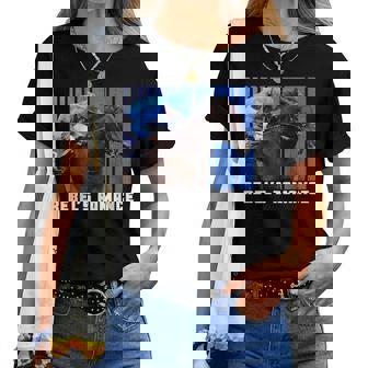 Rebel's Romance Horse Courses De Chevaux Del Maranta Anita T-shirt femme - Cadeauxyz