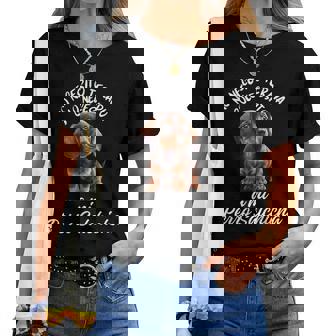 Regalo Personalizado Perroalchicha Divertido Chica Camiseta de mujer - Regaloses