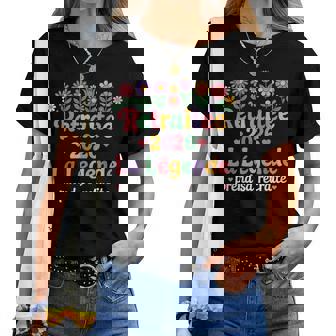 Retraite Retraitée 2026 La Légende Prenda Retraite T-shirt femme - Cadeauxyz