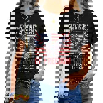 Retro 250 Years American 1776 2026 250Th Usa Years Women Women T-shirt - Thegiftio