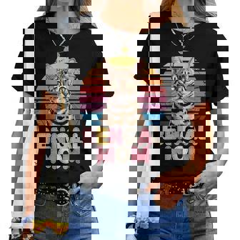 Retro Bengal Mom T-shirt femme - Cadeauxyz