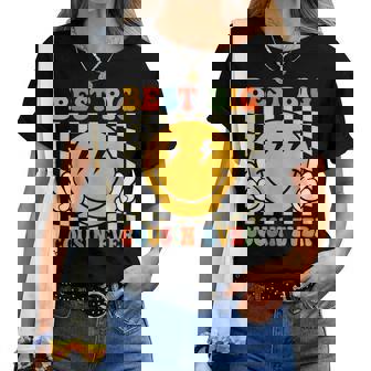 Retro Groovy Best Big Cousin Ever Girls Boys Women T-shirt - Thegiftio