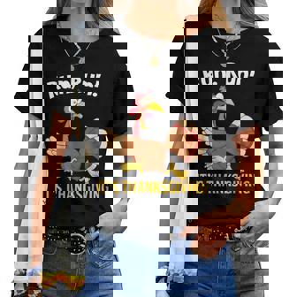 Run Its Thanksgiving Turkey Boys Girls Women T-shirt | Mazezy