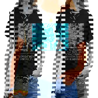 Sarcastic Meme Hope The Dumbest Person Doesn't Die Women T-shirt - Thegiftio